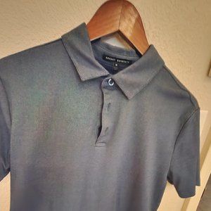 Polo sportshirt dark grey Robert Barakett